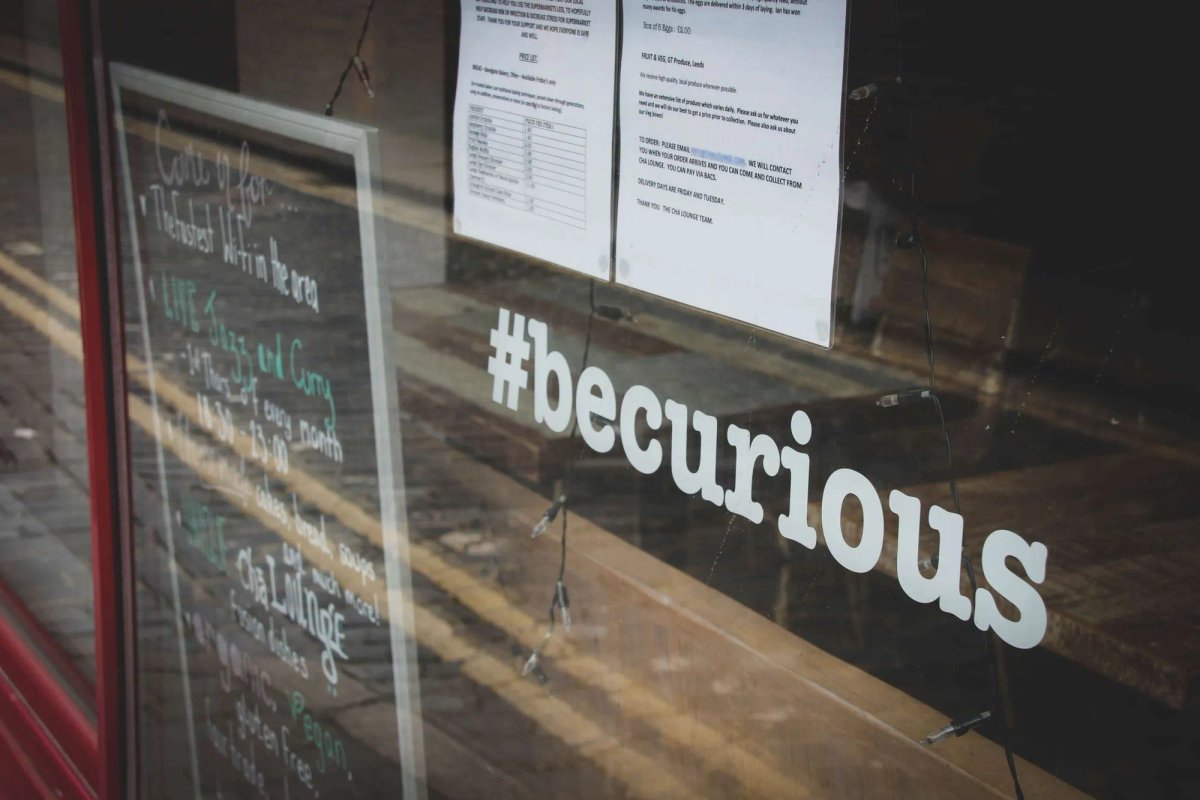 be curious, ask open-ended questions