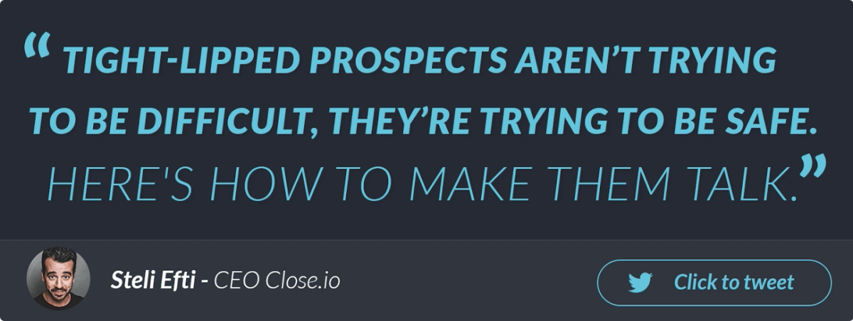 Difficult Sales prospects