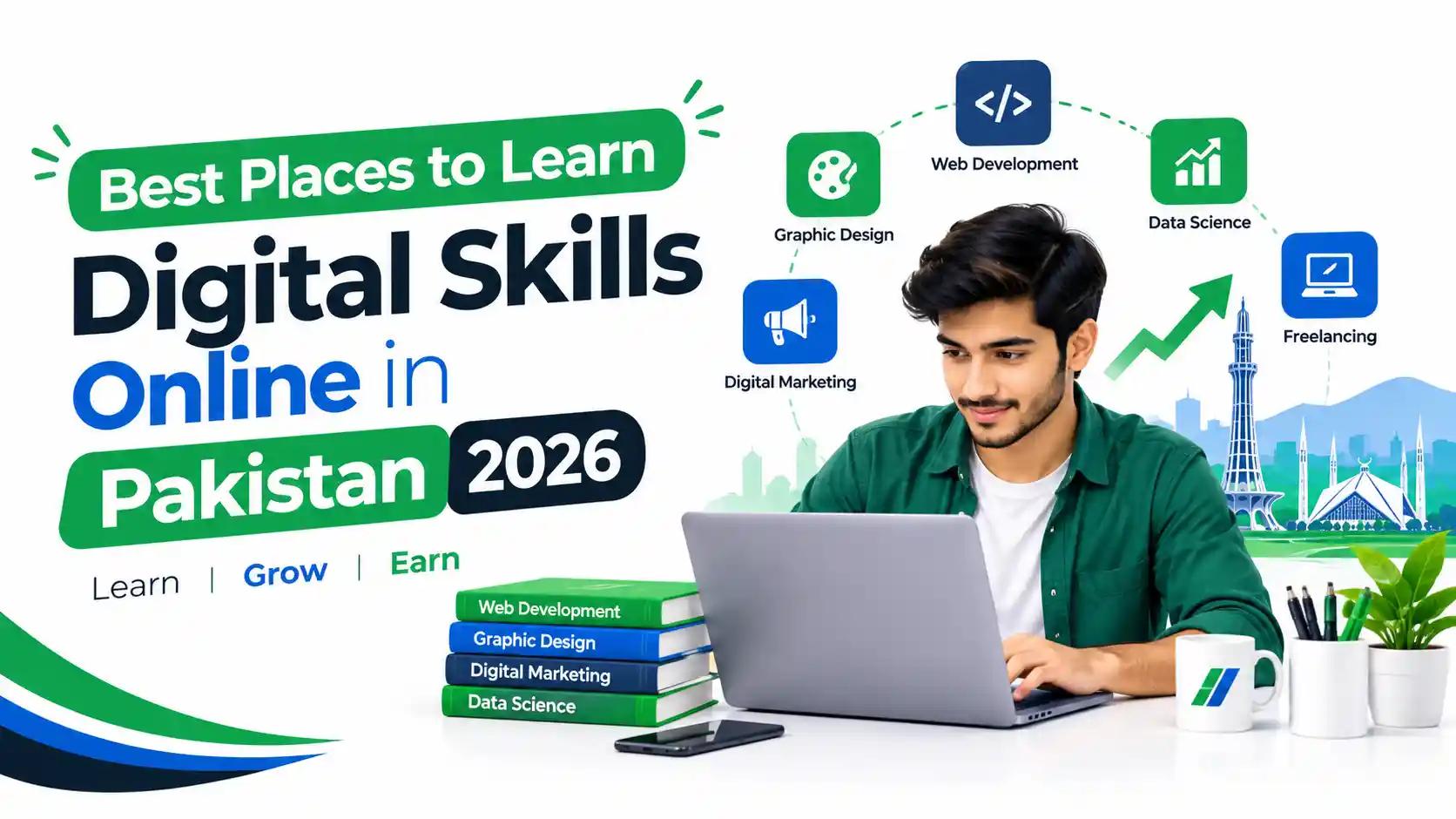 Best Places to Learn Digital Skills Online in Pakistan 2026