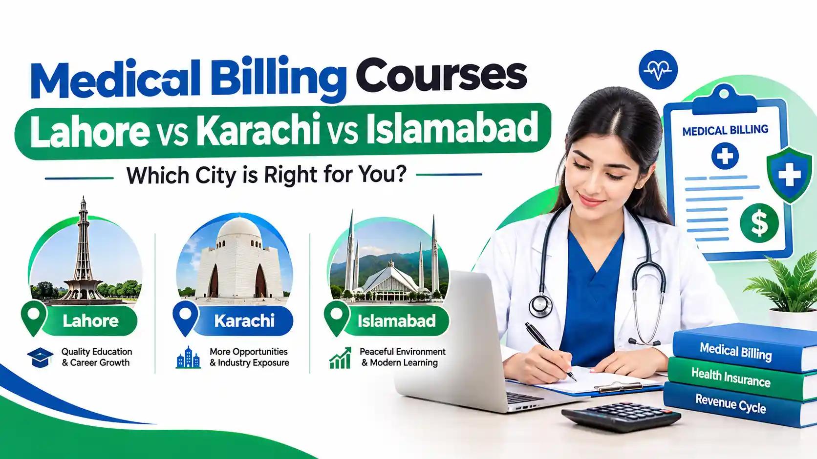 Medical Billing Courses Lahore vs Karachi vs Islamabad