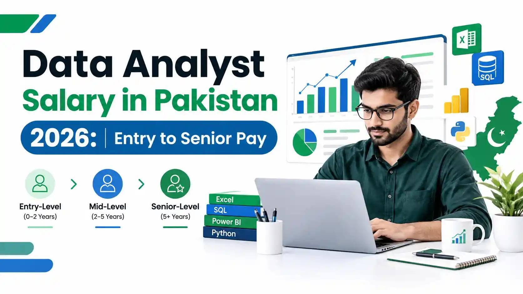Data Analyst Salary in Pakistan 2026: Entry to Senior Pay