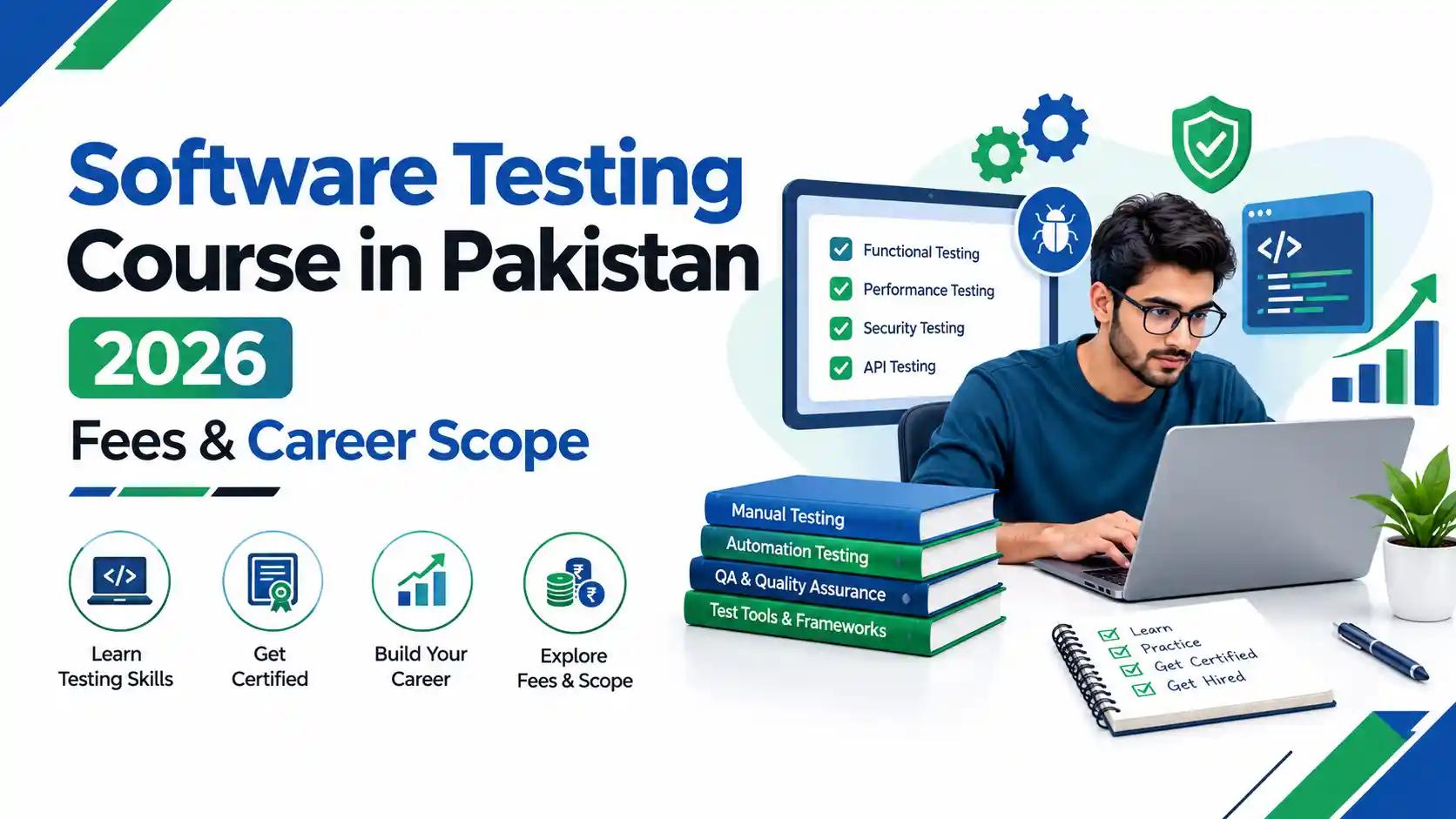 Software Testing Course in Pakistan 2026: Fees & Scope