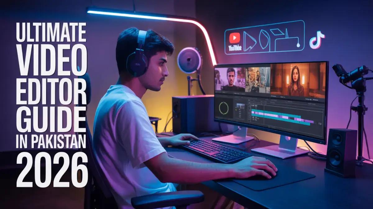 Complete Guide to Becoming a Video Editor in Pakistan (2026)