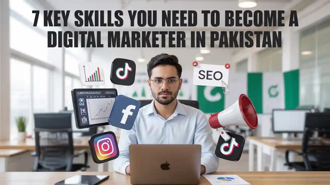7 Key Skills You Need to Become a Digital Marketer in Pakistan