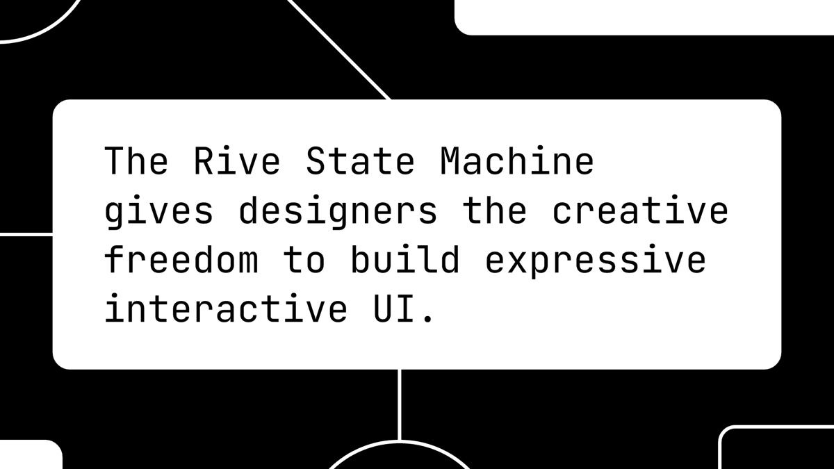 Rive State Machine Flow Diagram