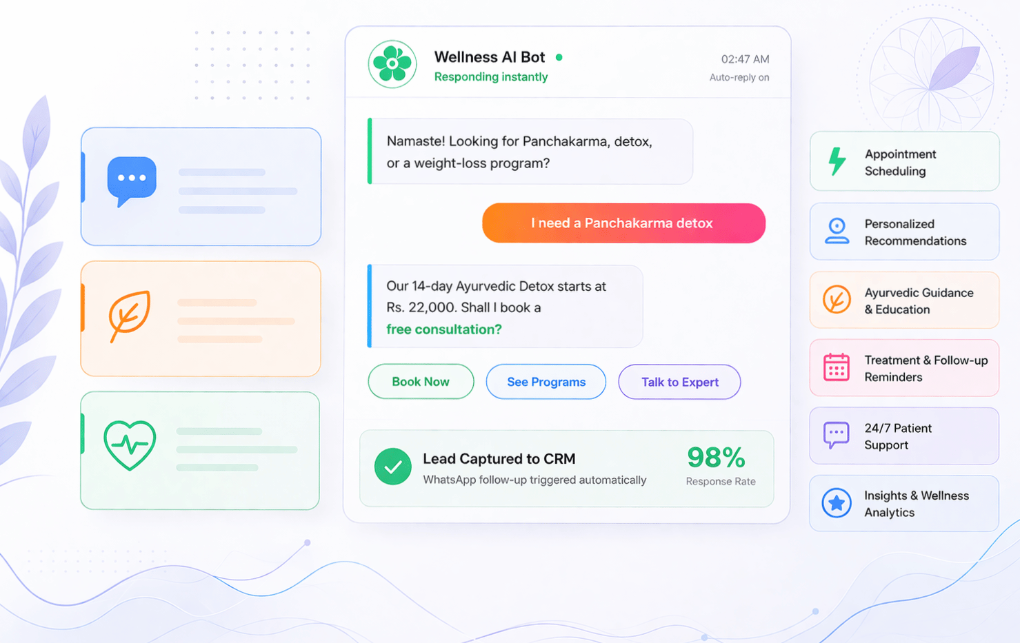 AI Chatbots for Ayurveda and Wellness Centers: Use Cases That Actually Matter