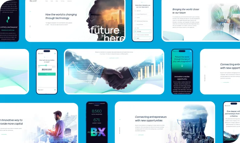 Beyorch website design