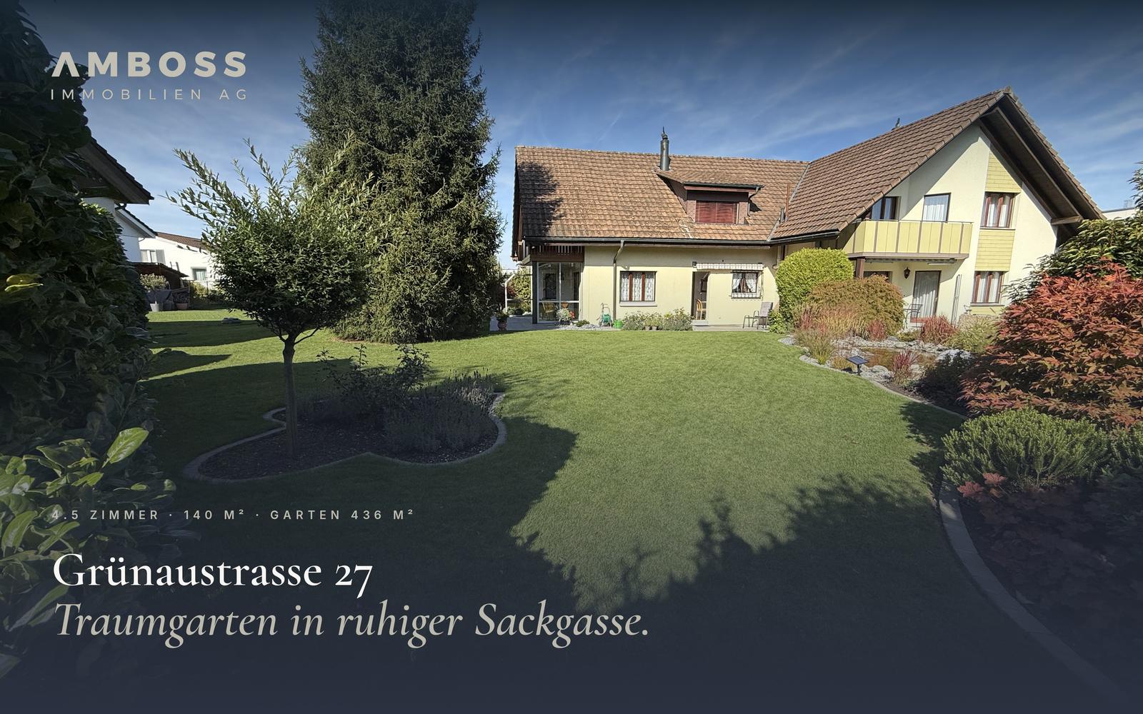Einfamilienhaus mit Traumgarten