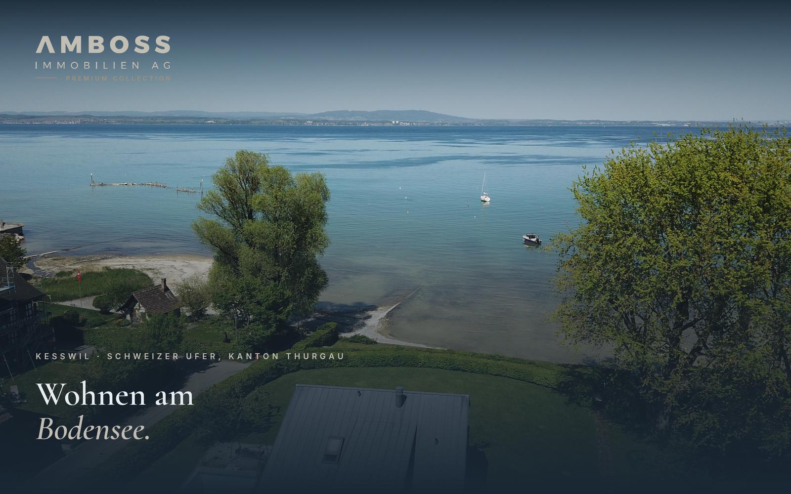 Seeliegenschaft mit eigenem Hafen