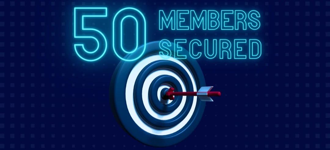 50 LIFESPIRIT members secured