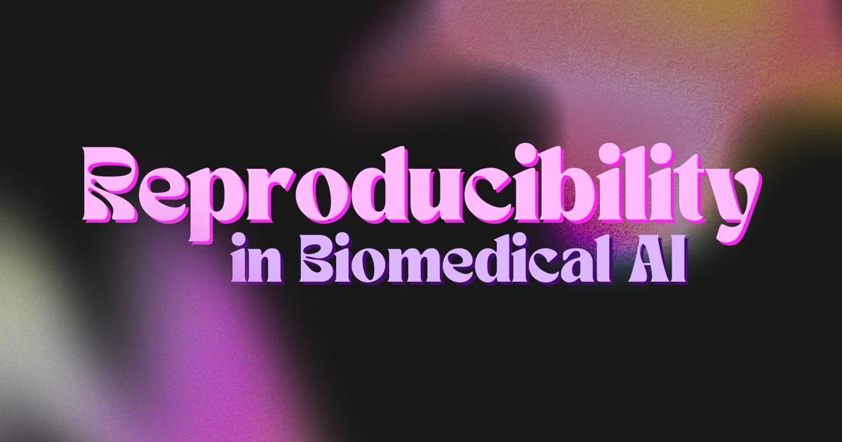 Reproducibility in Biomedical AI : A Three-Run Test and How to Use It