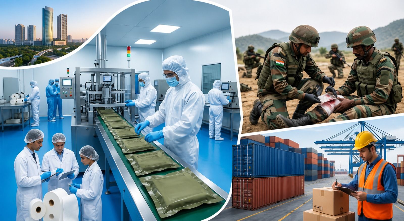 Why Source from a Combat Gauze Supplier in India?