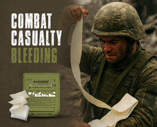 Combat Casualty Bleeding: How Chitosan Hemostatic Gauze Saves Lives on the Battlefield