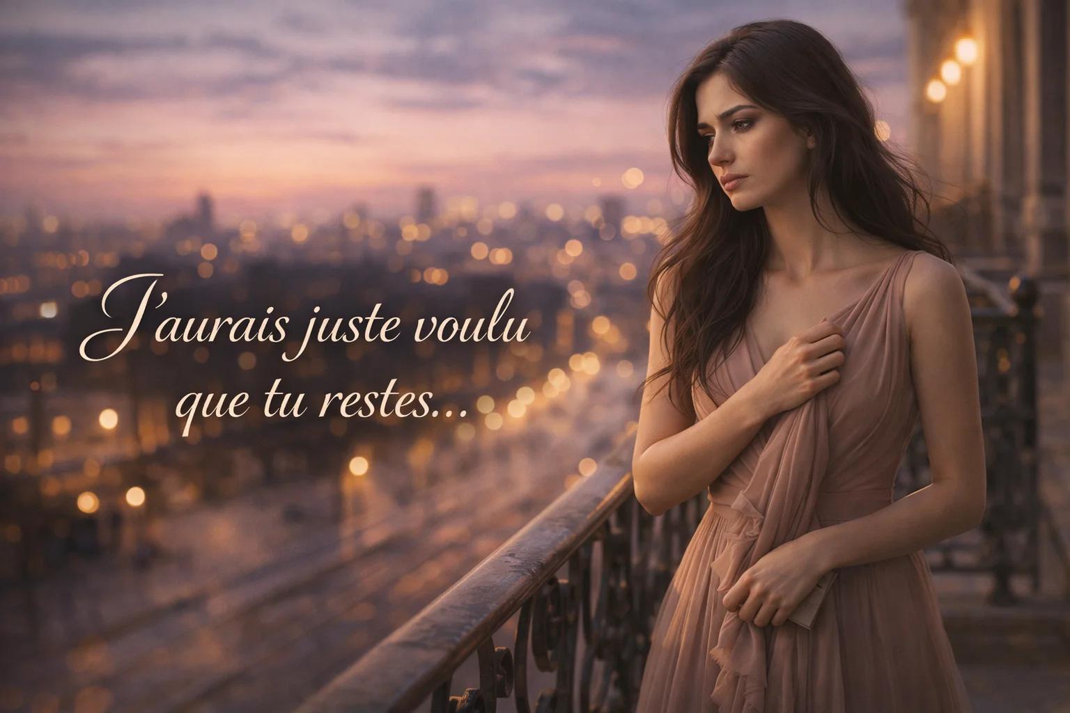 J'aurais juste voulu que tu restes… — Poème sur la perte amoureuse | Poem For You