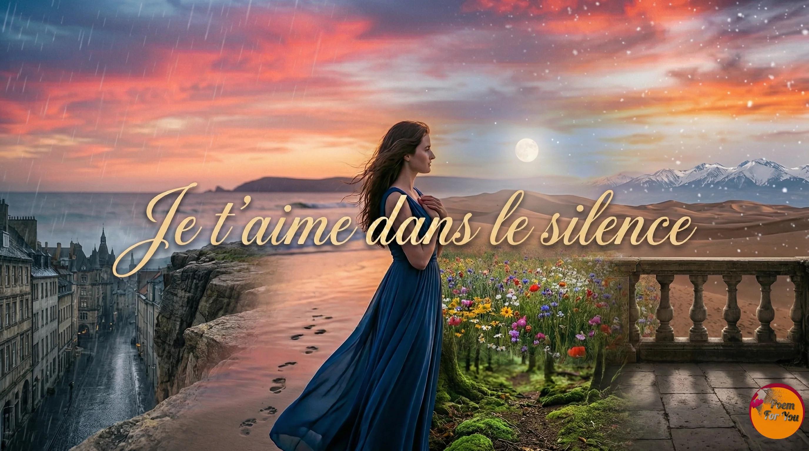 Je t'aime dans le silence — Poème d'amour discret et profond | Poem For You