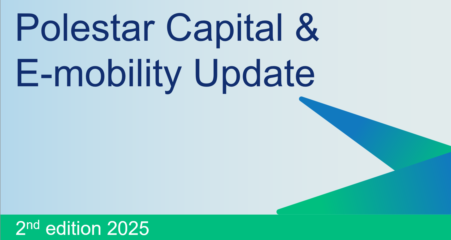 Image for the PCEIF e-mobility update 2nd edition 2025