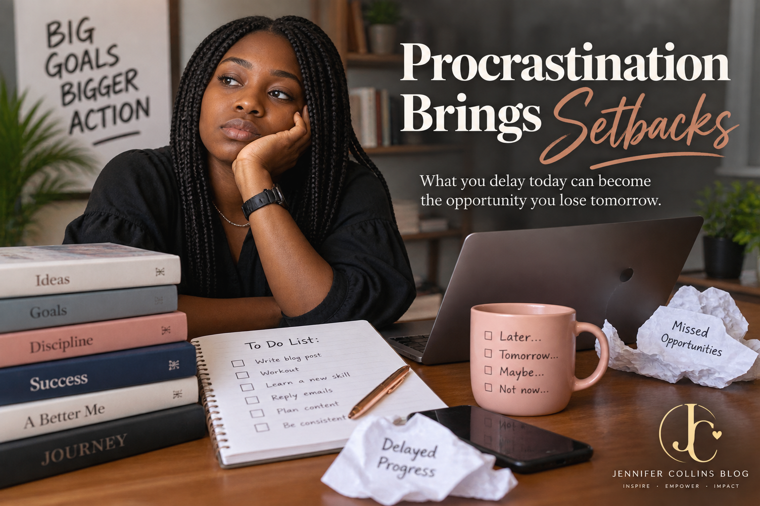 Procrastination brings setback