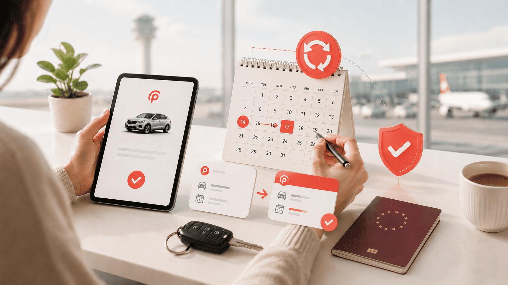 Airport parking cancellation and changes: book early without getting stuck