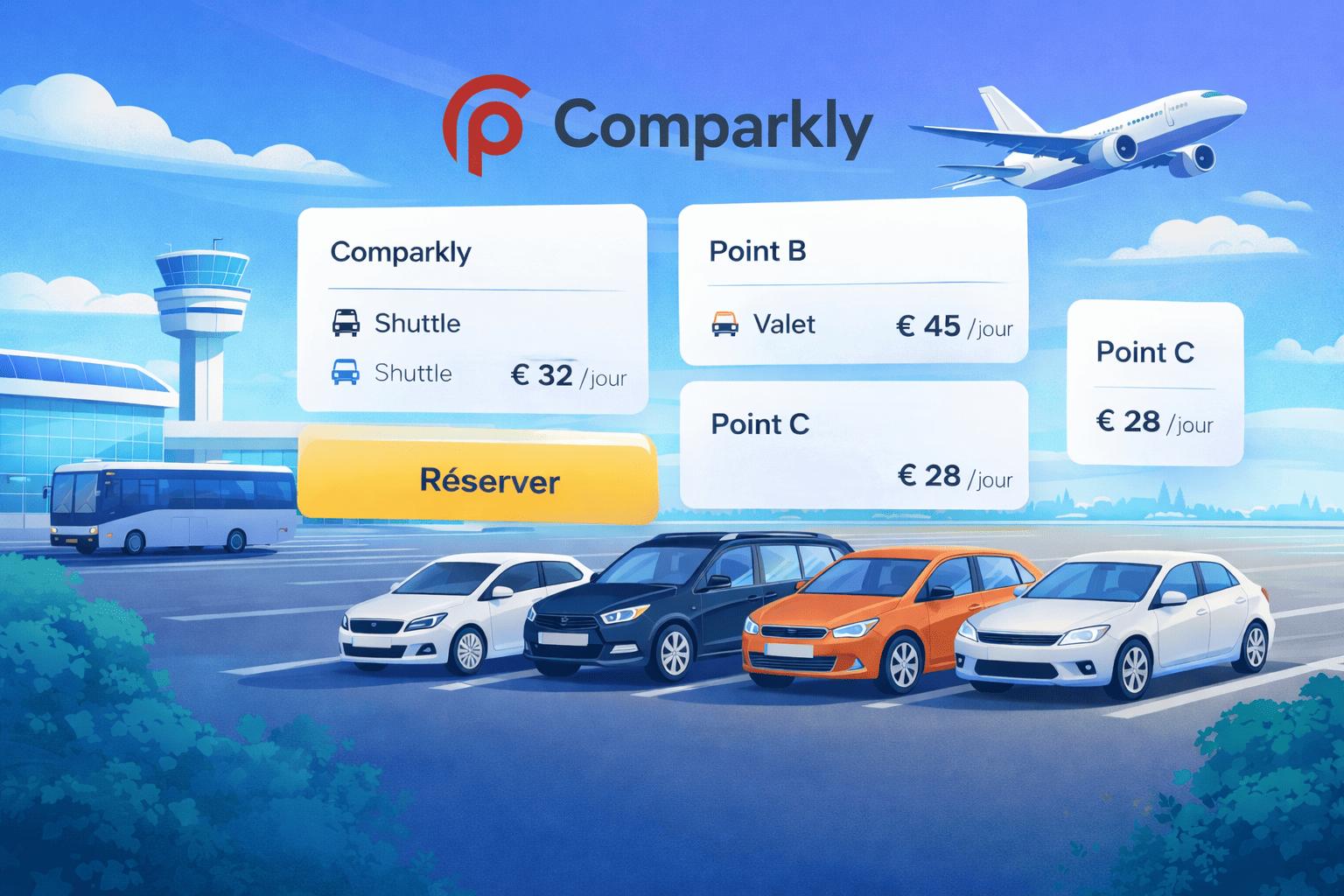 Comparkly is live: compare airport parking more easily