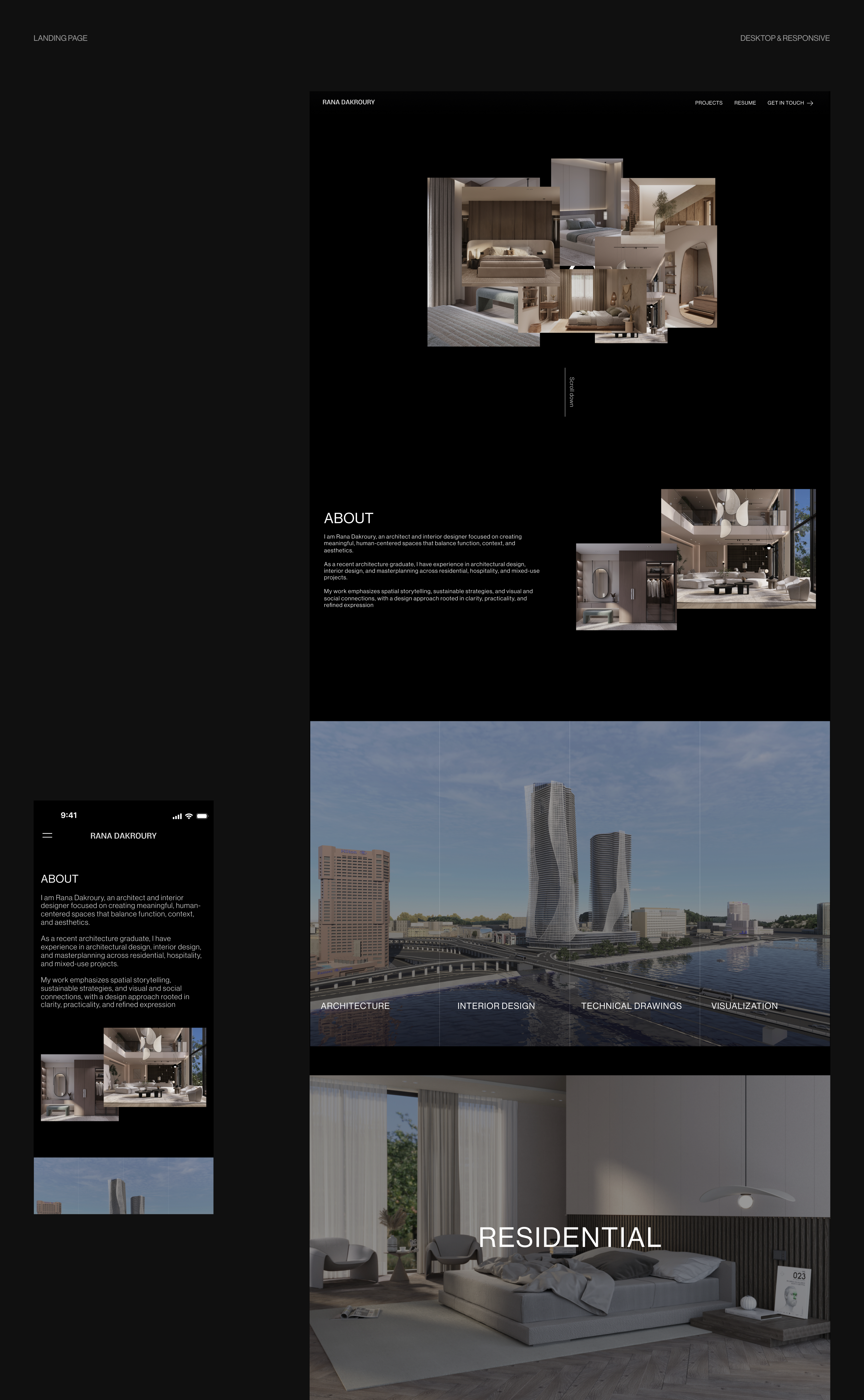 Arch. portfolio case study — part 3