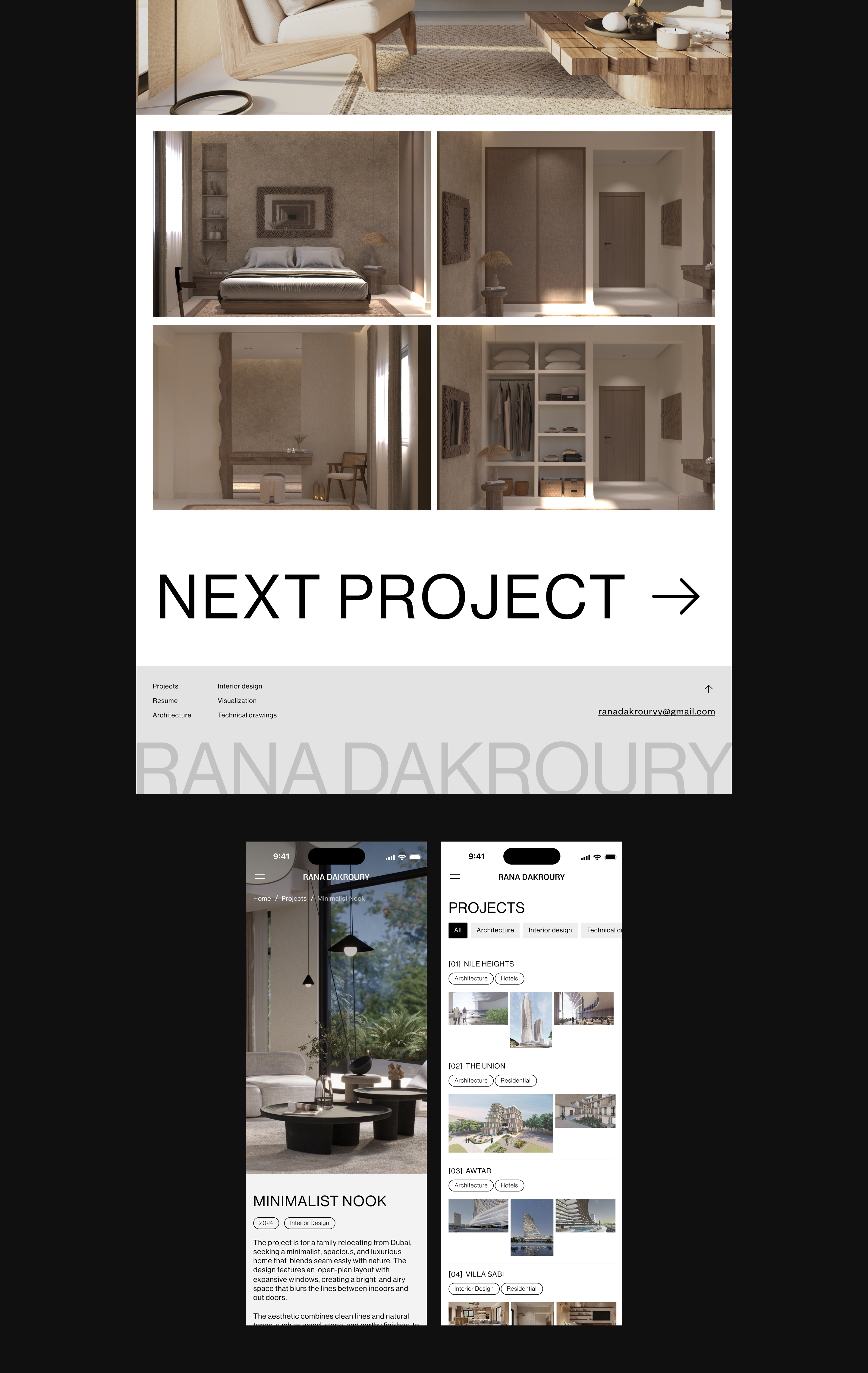 Arch. portfolio case study — part 9