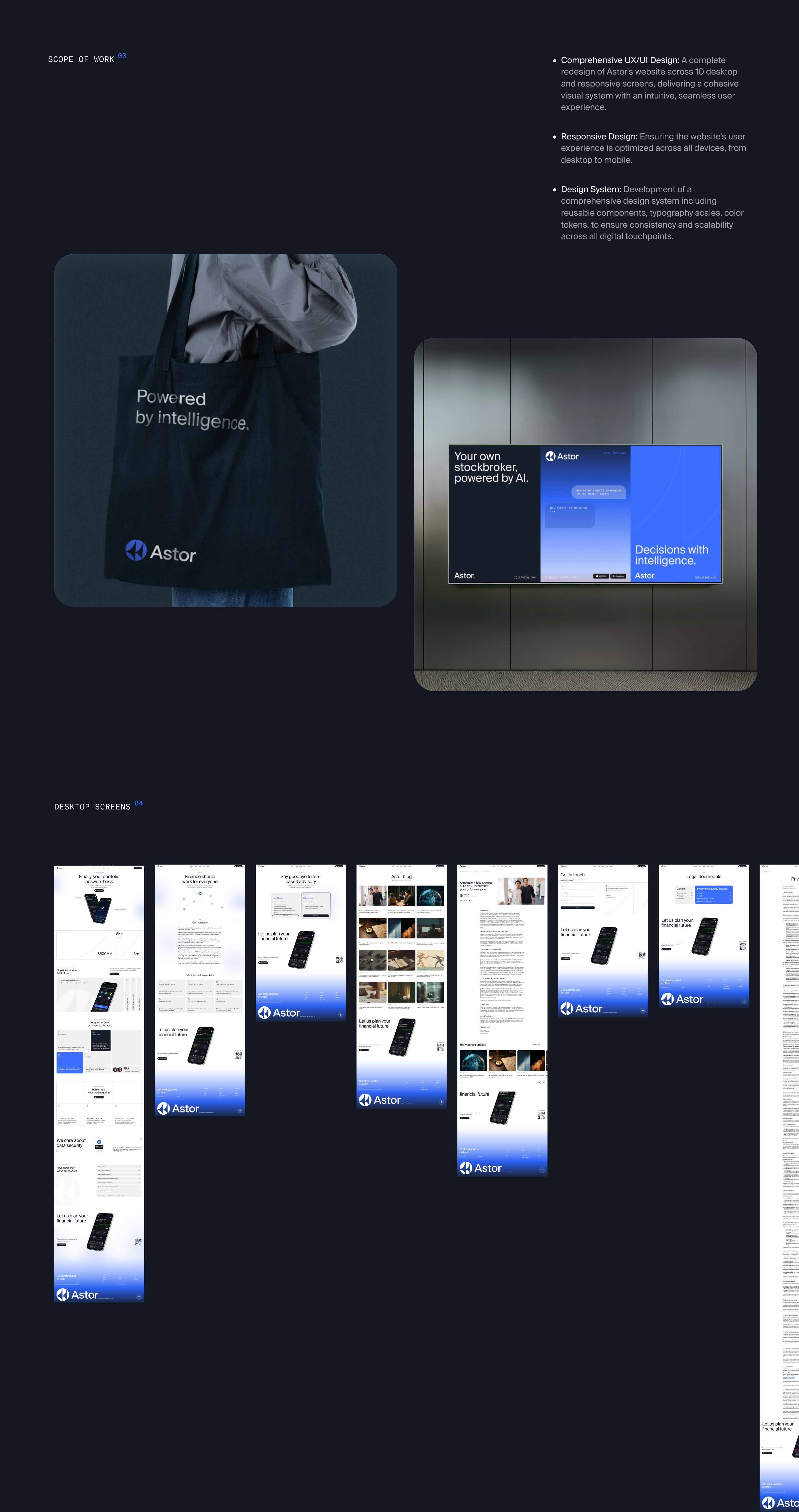 Astor case study — part 3
