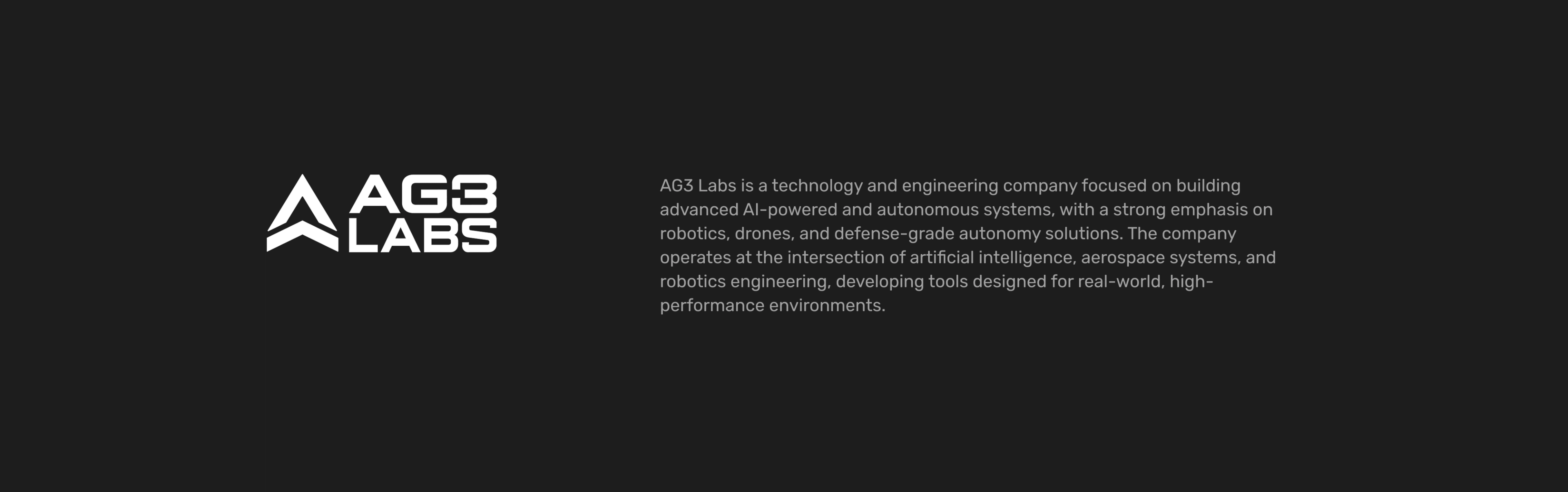 AG3 Labs case study — part 2