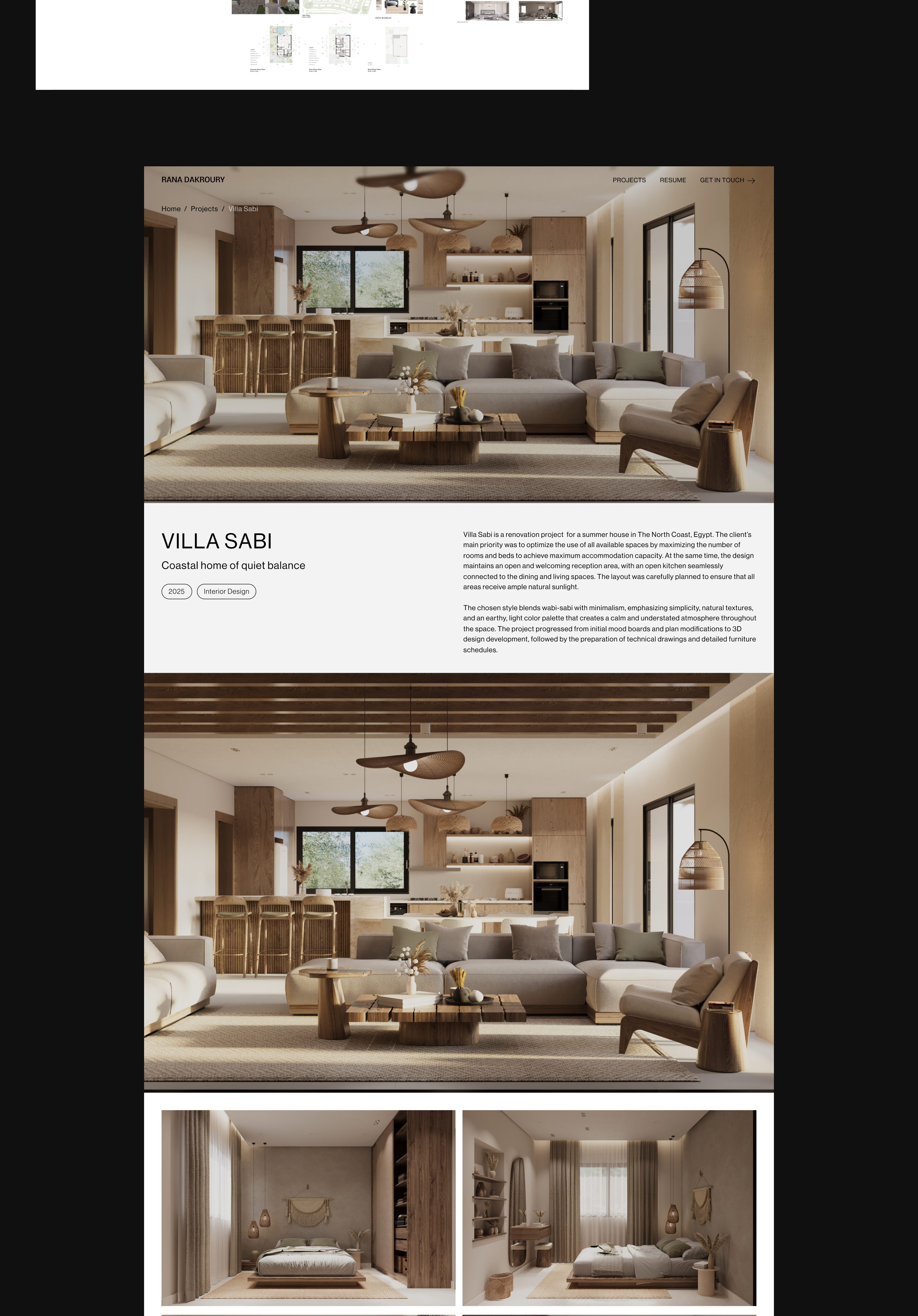 Arch. portfolio case study — part 7