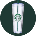 Siren Logo Plastic Cold Cup - 24 fl oz