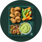 Chickpea Bites & Avocado Protein Box