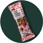 This Bar Saves Lives™ – Dark Chocolate Cherry & Sea Salt Bar