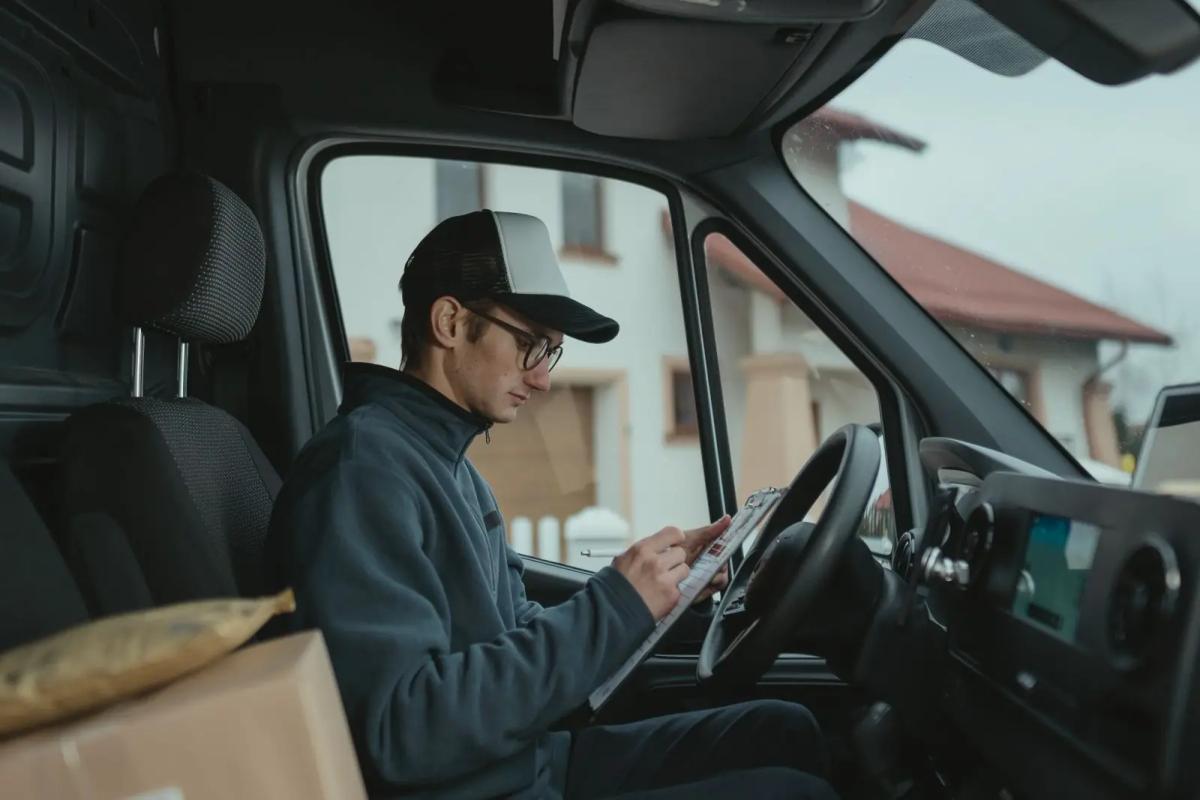 Vaste ritten & contractvervoer detail tijdens zakelijke levering