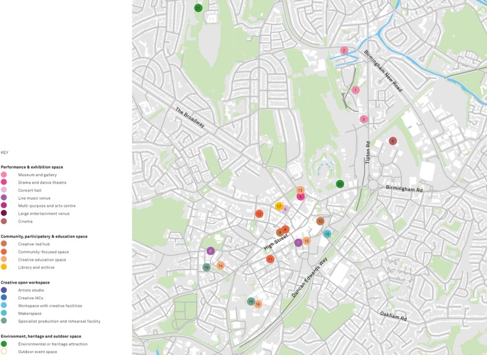 West Midlands Cultural Infrastructure Map – We Made That