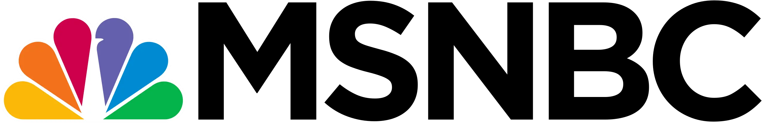 MSNBC logo.