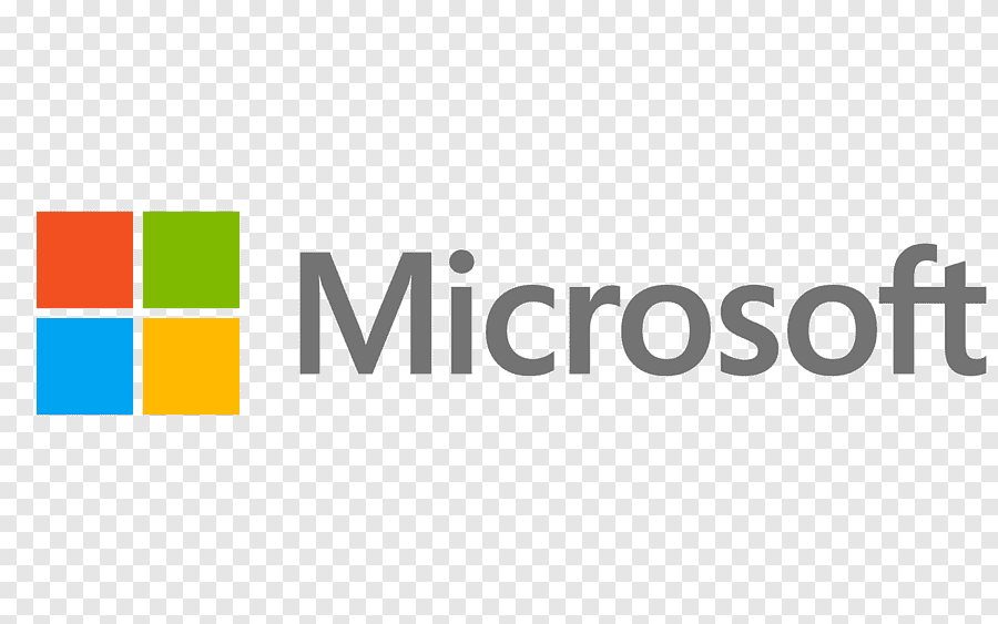 Microsoft logo.