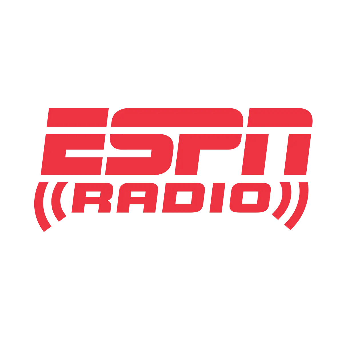 ESPN Radio logo.