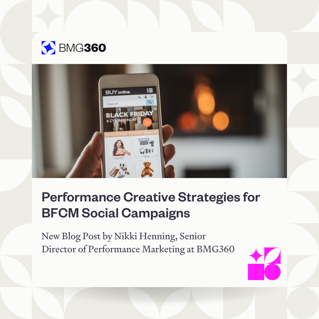 Performance Creative Strategies for Paid Social during BFCM