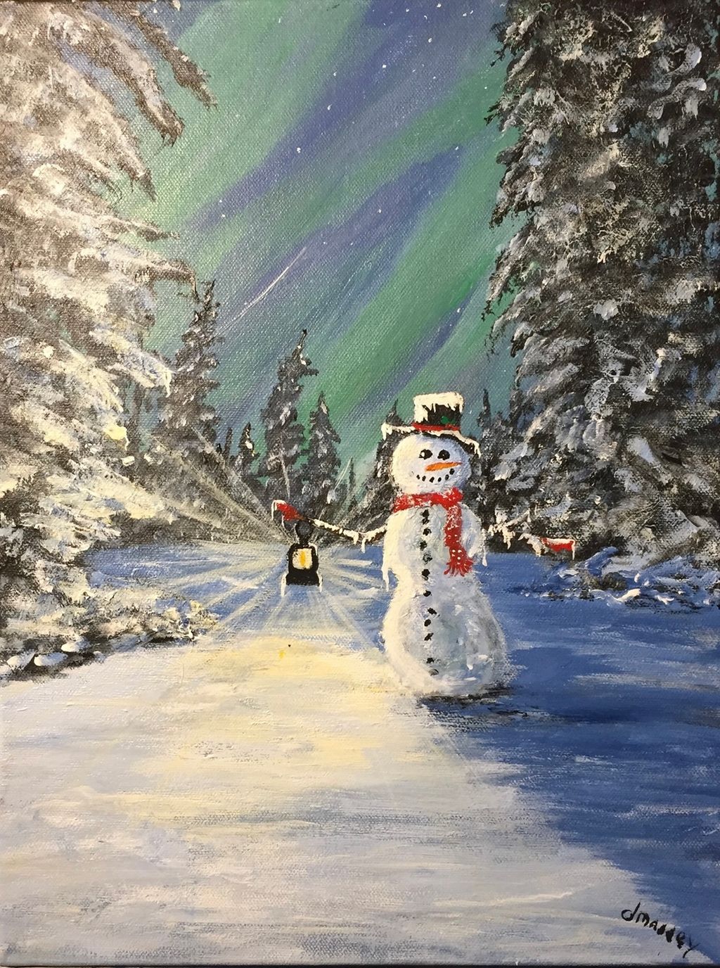 painting Christmas 20’