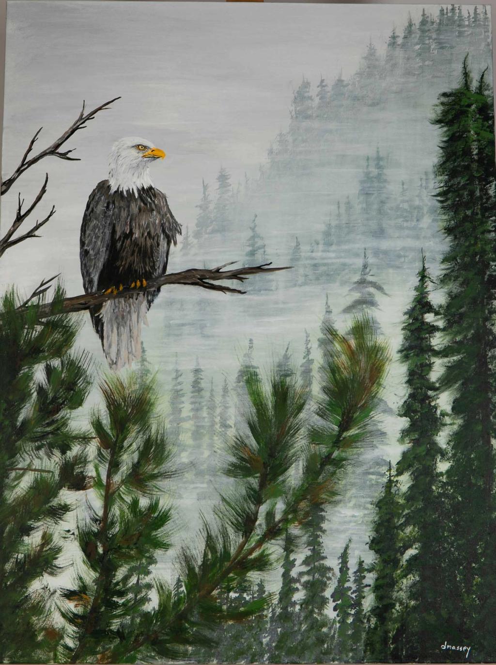 painting Sentinel of the Forest