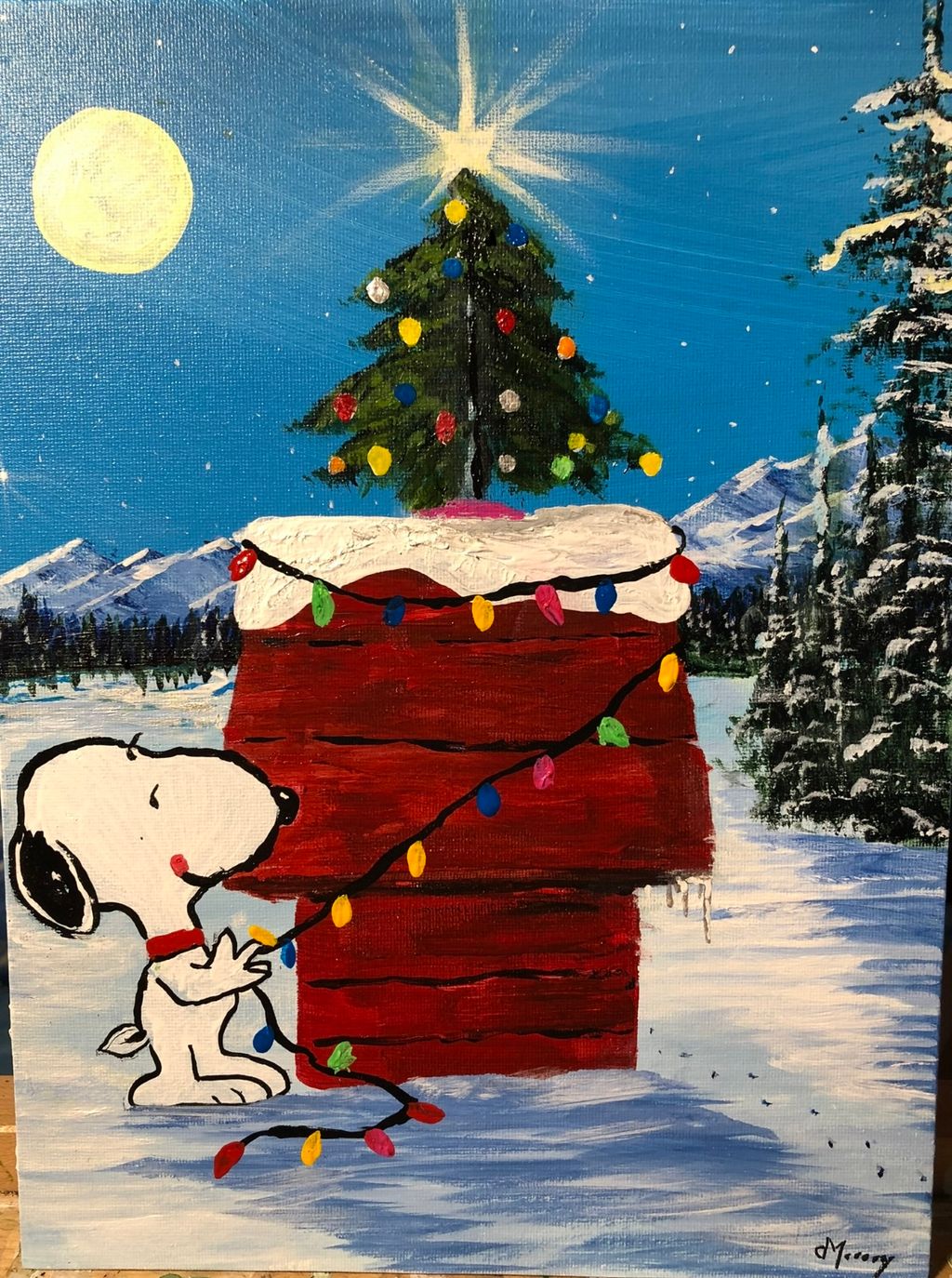 painting Christmas 19’