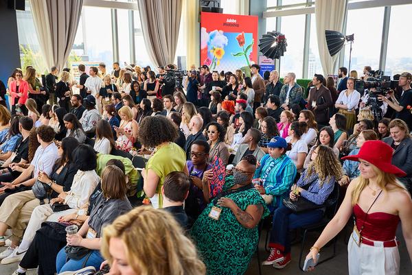 Packed audience at Creator Weekend