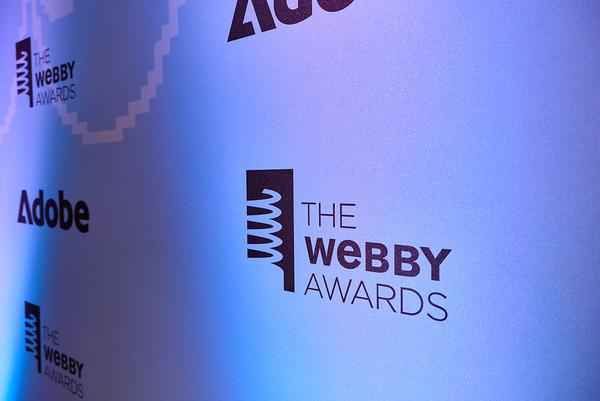 Webby Awards step and repeat