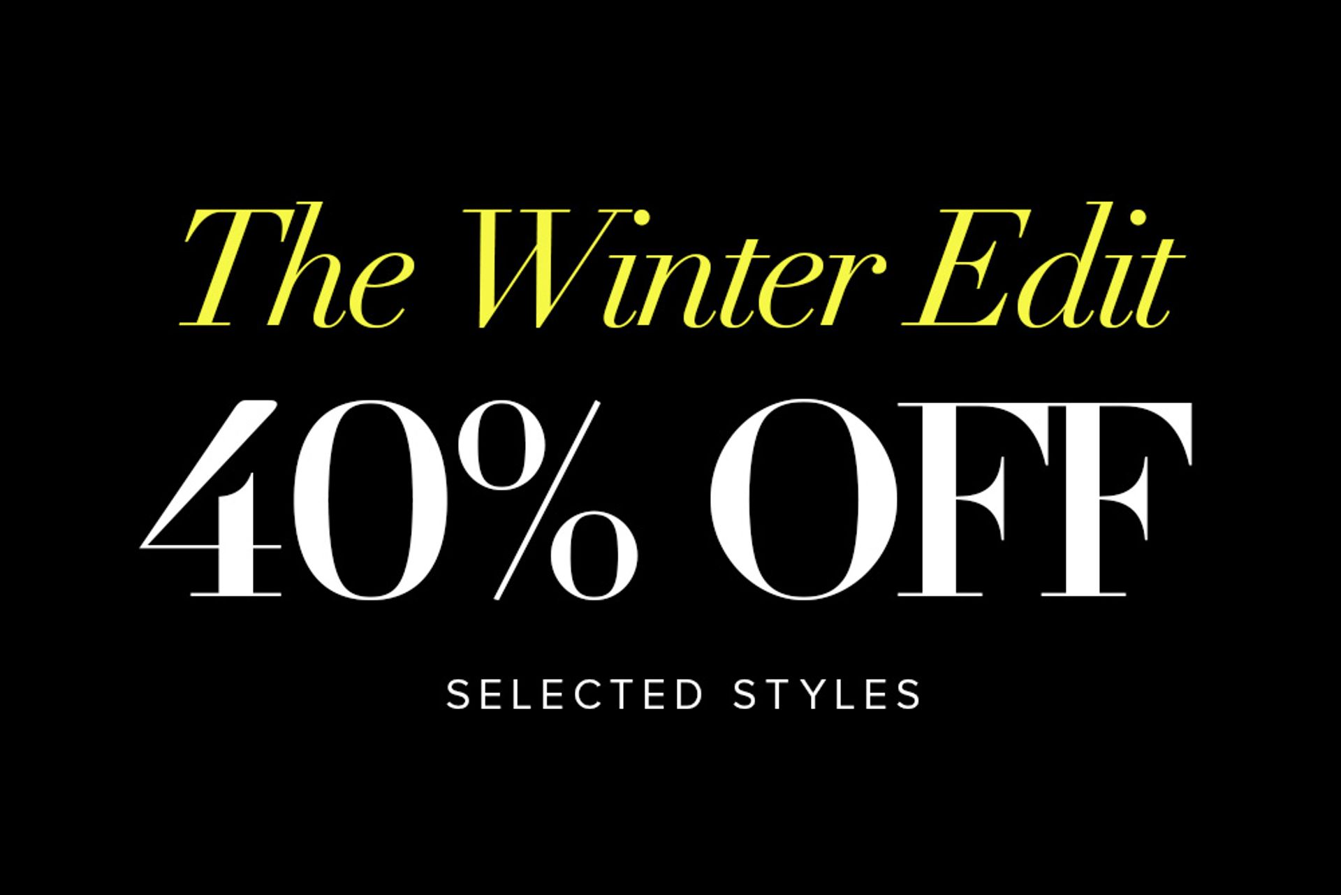 Nine West Enjoy 40% off selected full priced shoes and accessories