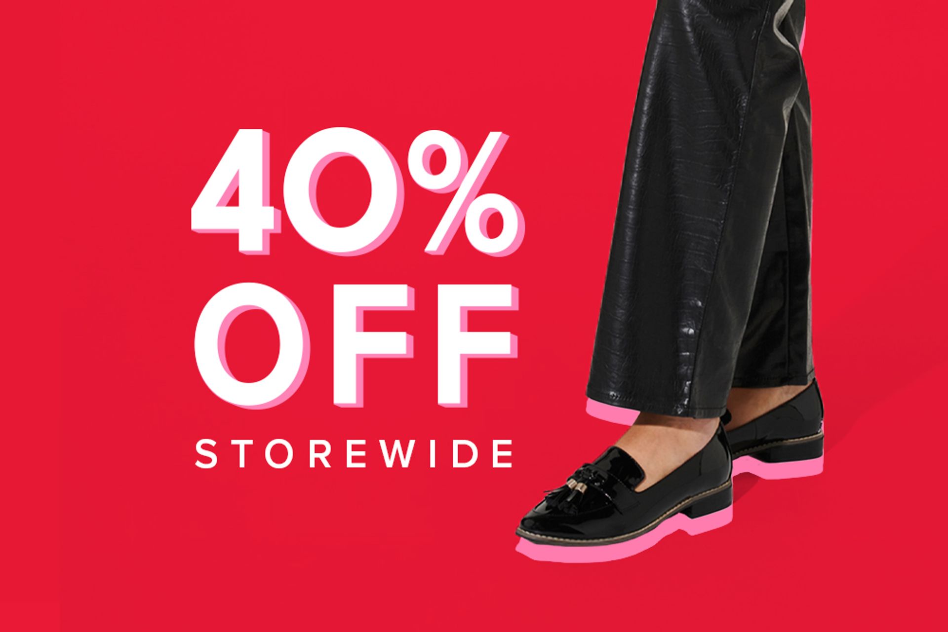 Nine West Enjoy 40% off full priced shoes, bags and jewellery