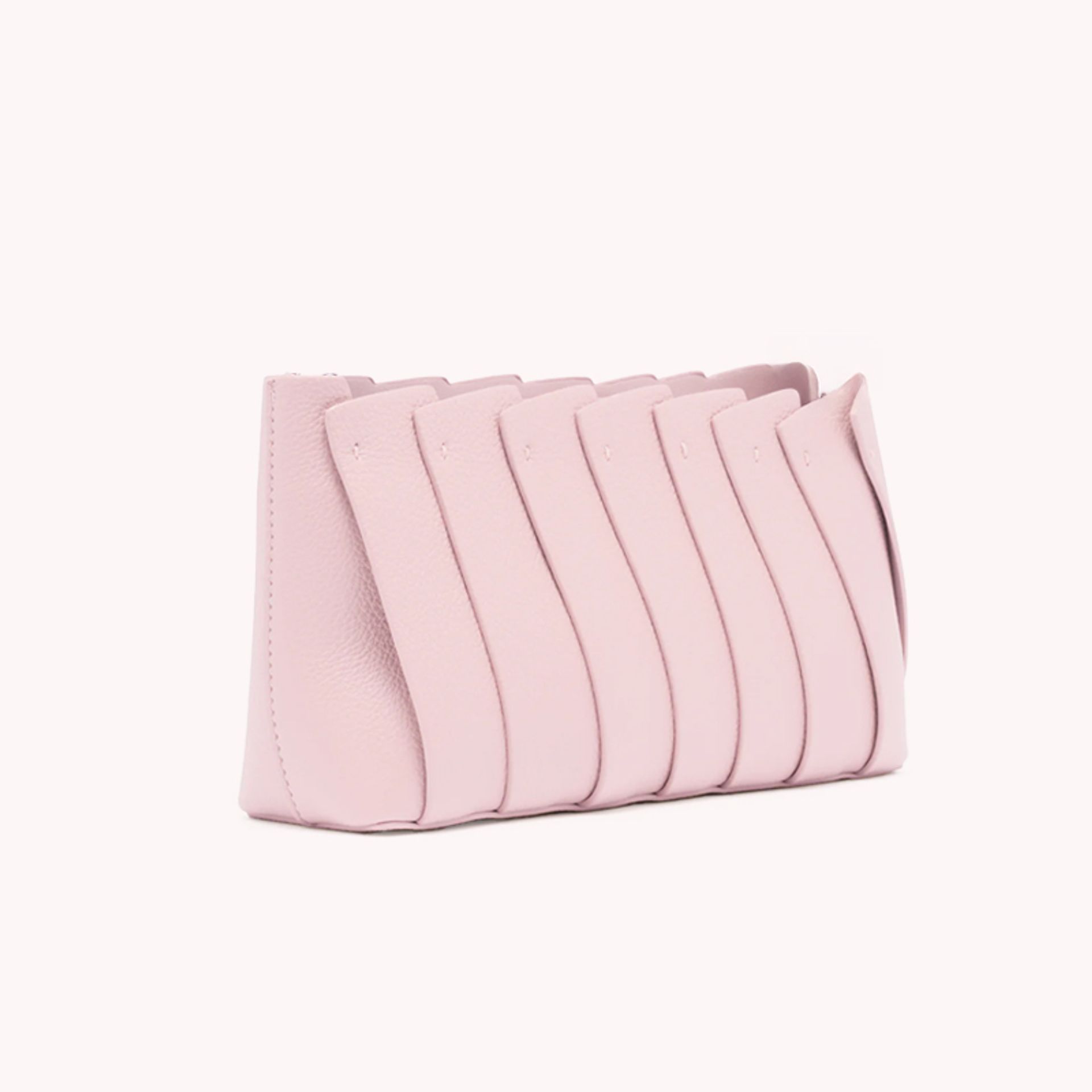 Nine West Womens Pink Handbag Shoulder Bag Clutch Crossbody Bag