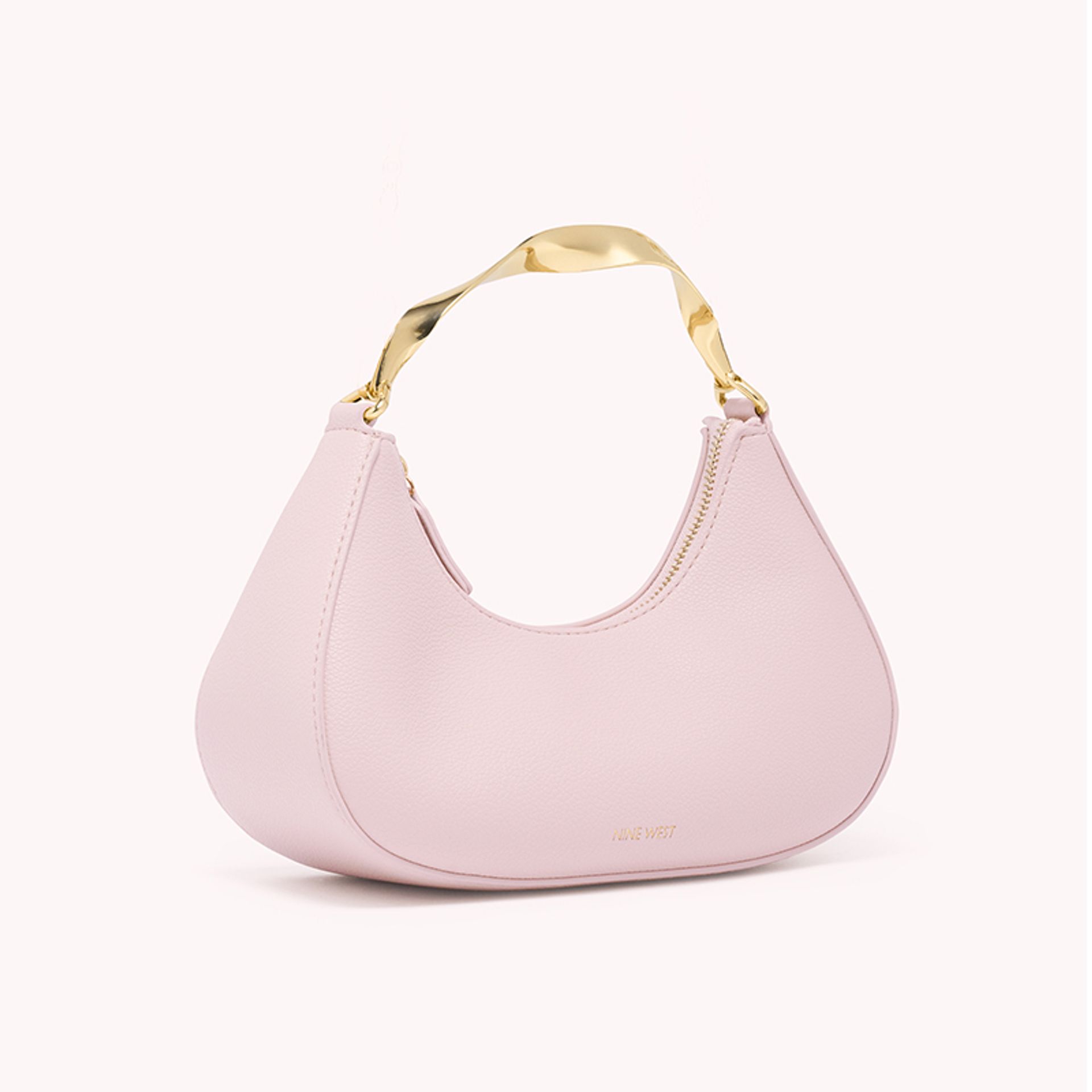 Nine West Womens Pink Clutch Handbag 