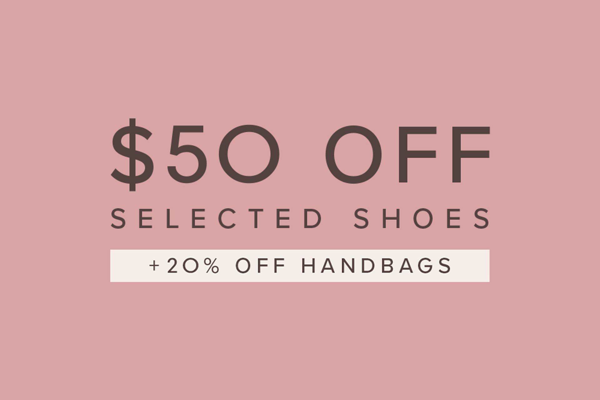 Nine West Save $50 Off Selected Shoes and 20% Off Bags