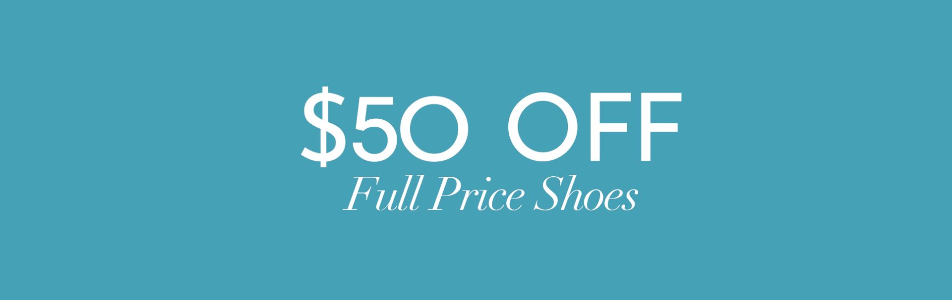 Nine West $50 Off Full Priced Womens Shoes