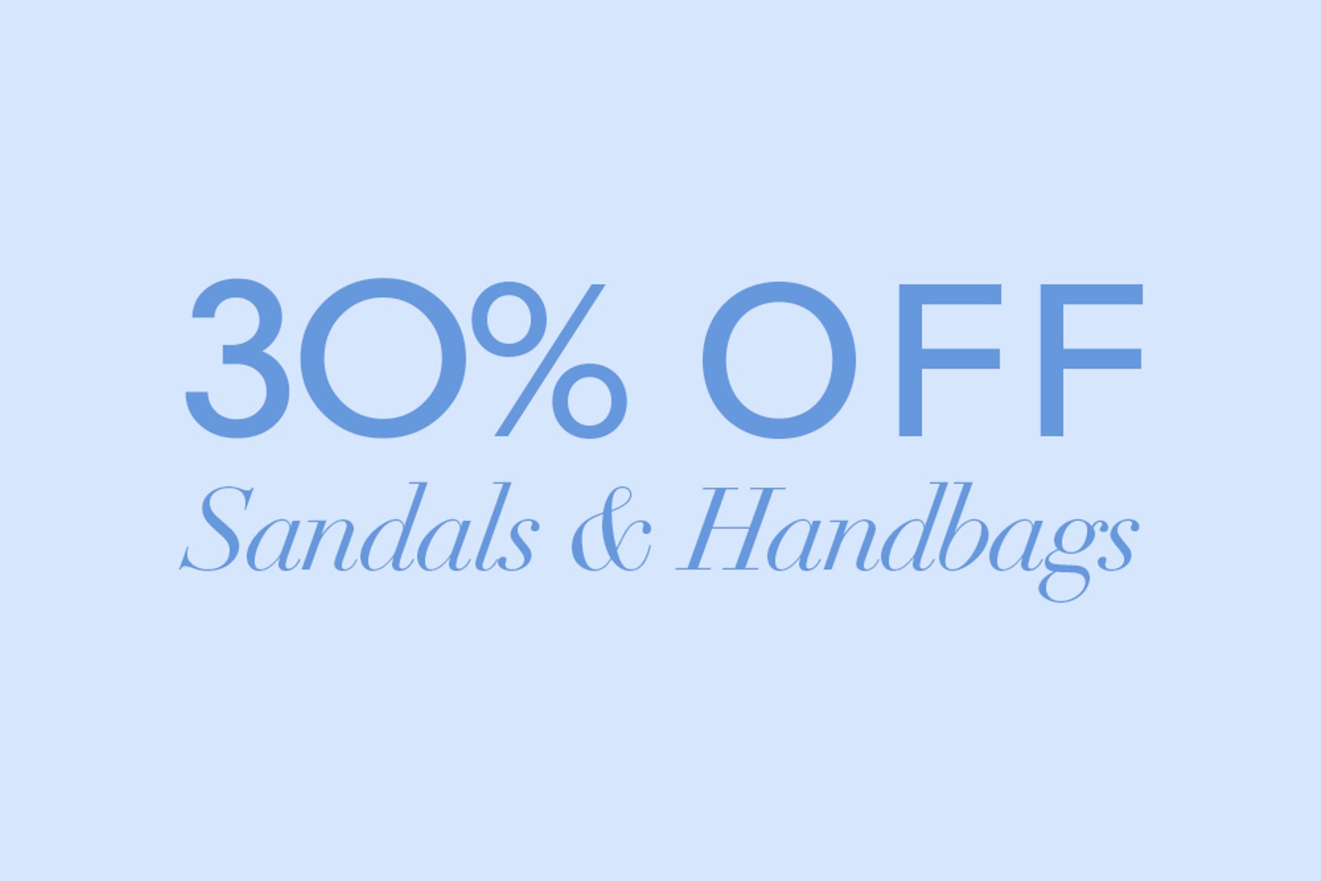 Nine West Save 30% Off Sandals & Handbags
