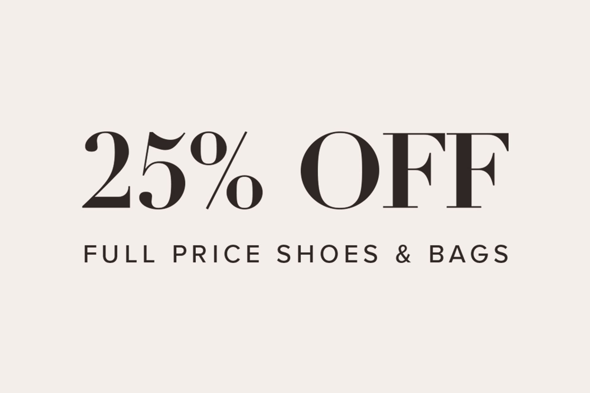 Nine West Save 25% Off Full Price Shoes and Bags